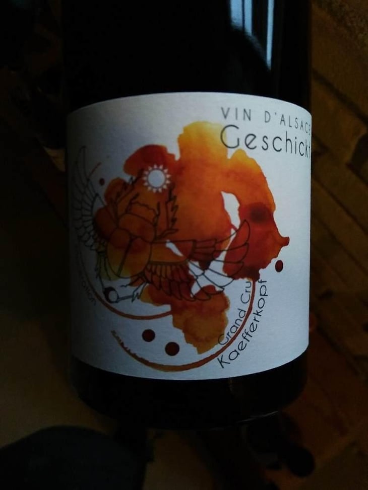 Grand Cru Kaefferkopf Macération - Domaine Geschickt - Arnaud Geschickt & Aurélie Fayolle 