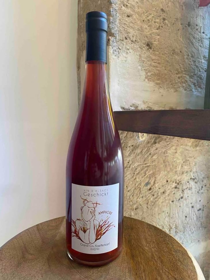 Grand Cru Kaefferkopf Macération - Domaine Geschickt - Arnaud Geschickt & Aurélie Fayolle 