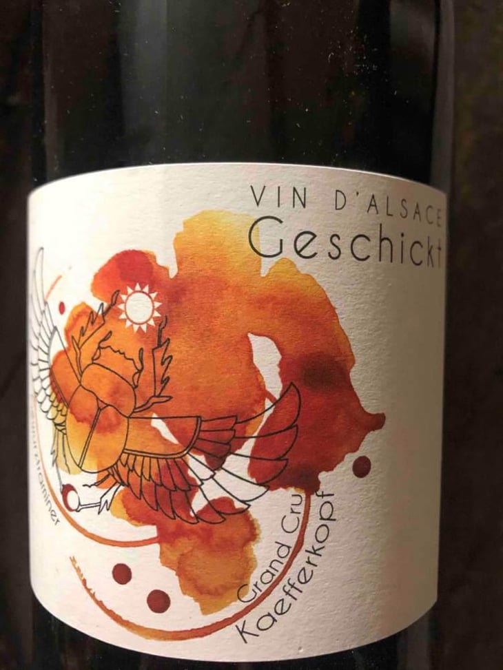 Grand Cru Kaefferkopf Macération - Domaine Geschickt - Arnaud Geschickt & Aurélie Fayolle 