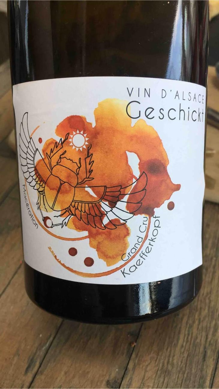 Grand Cru Kaefferkopf Macération - Domaine Geschickt - Arnaud Geschickt & Aurélie Fayolle 