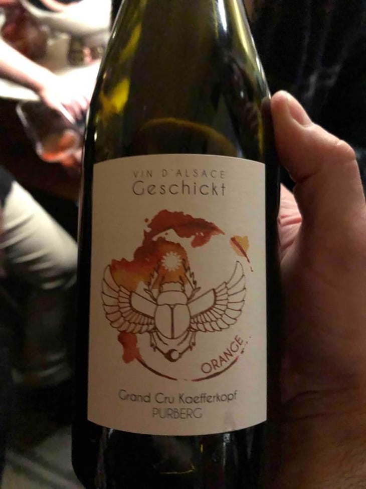 Grand Cru Kaefferkopf Macération - Domaine Geschickt - Arnaud Geschickt & Aurélie Fayolle 