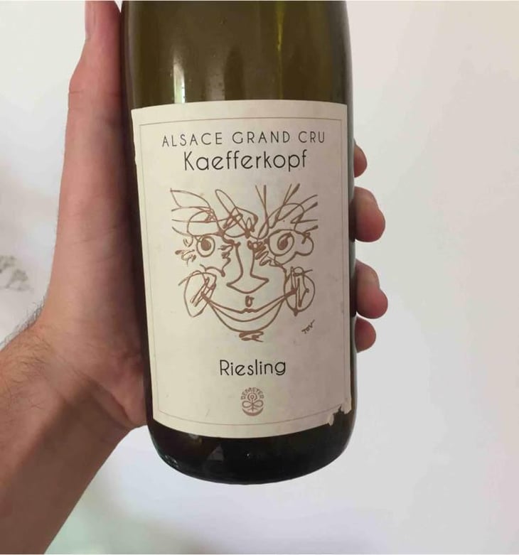 Grand Cru Kaefferkopf Riesling - Domaine Geschickt - Arnaud Geschickt & Aurélie Fayolle 