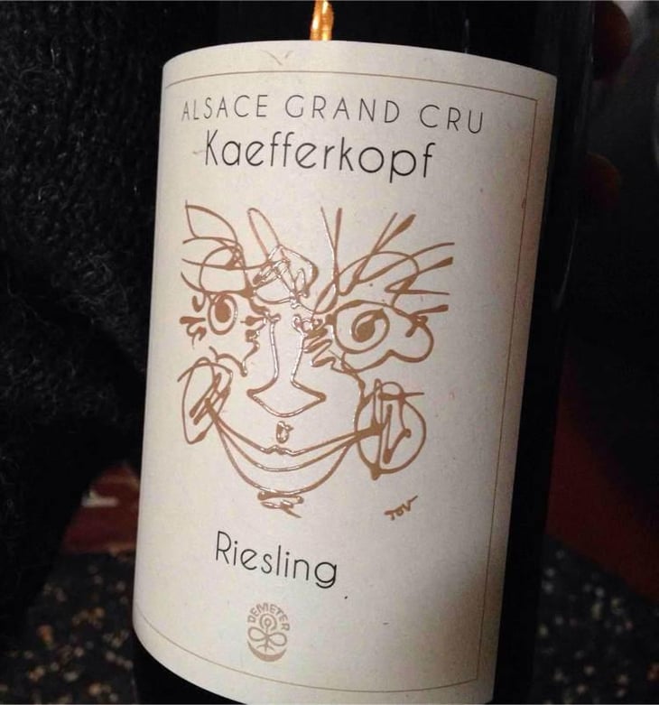 Grand Cru Kaefferkopf Riesling - Domaine Geschickt - Arnaud Geschickt & Aurélie Fayolle 