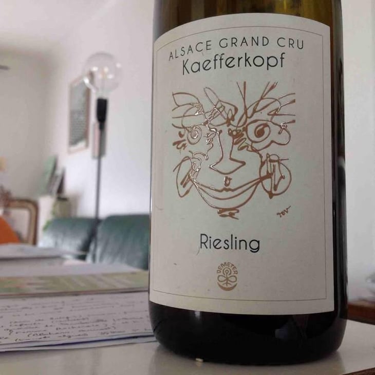 Grand Cru Kaefferkopf Riesling - Domaine Geschickt - Arnaud Geschickt & Aurélie Fayolle 