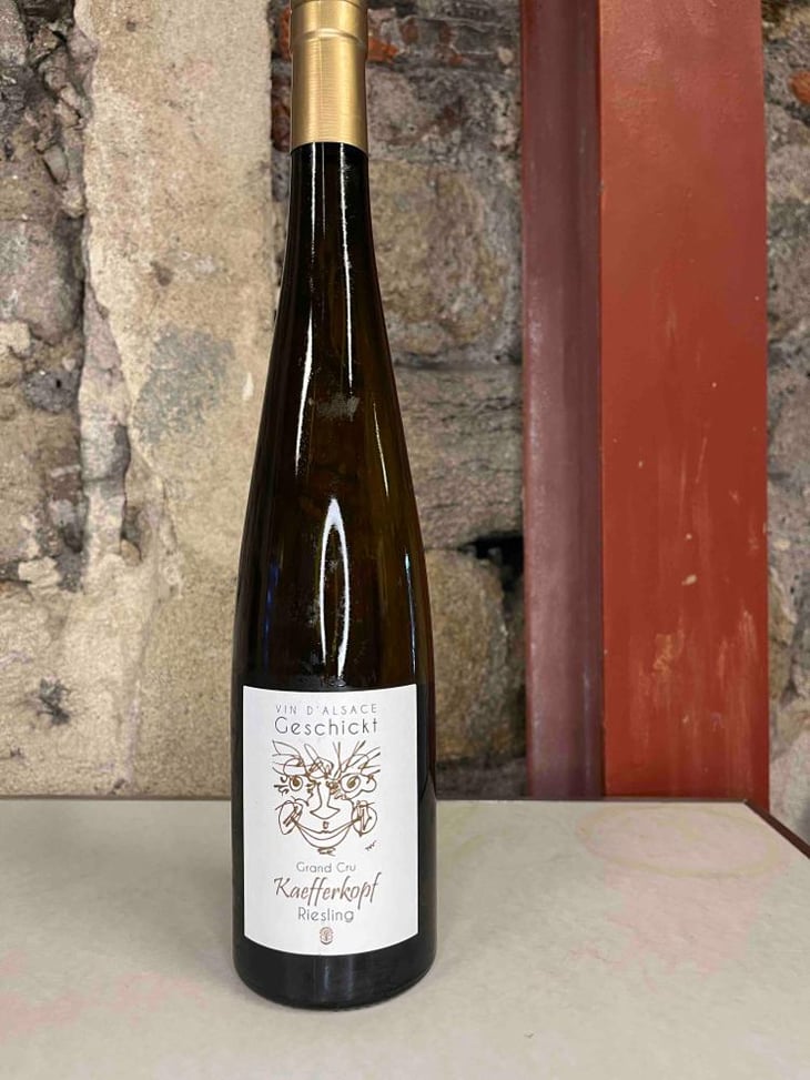 Grand Cru Kaefferkopf Riesling - Domaine Geschickt - Arnaud Geschickt & Aurélie Fayolle 