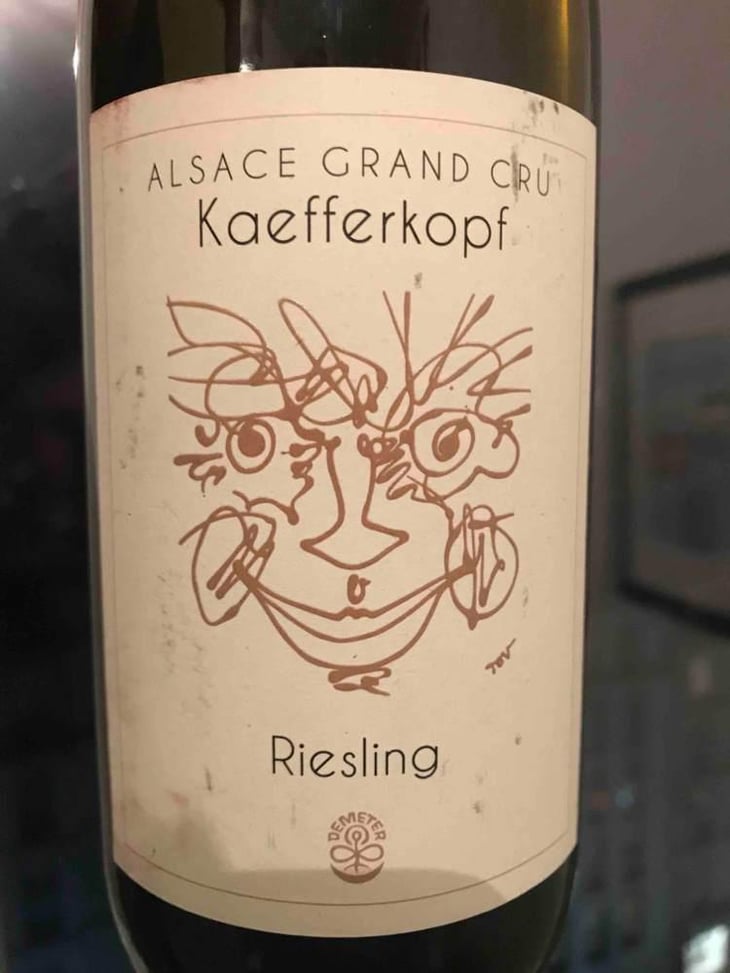 Grand Cru Kaefferkopf Riesling - Domaine Geschickt - Arnaud Geschickt & Aurélie Fayolle 