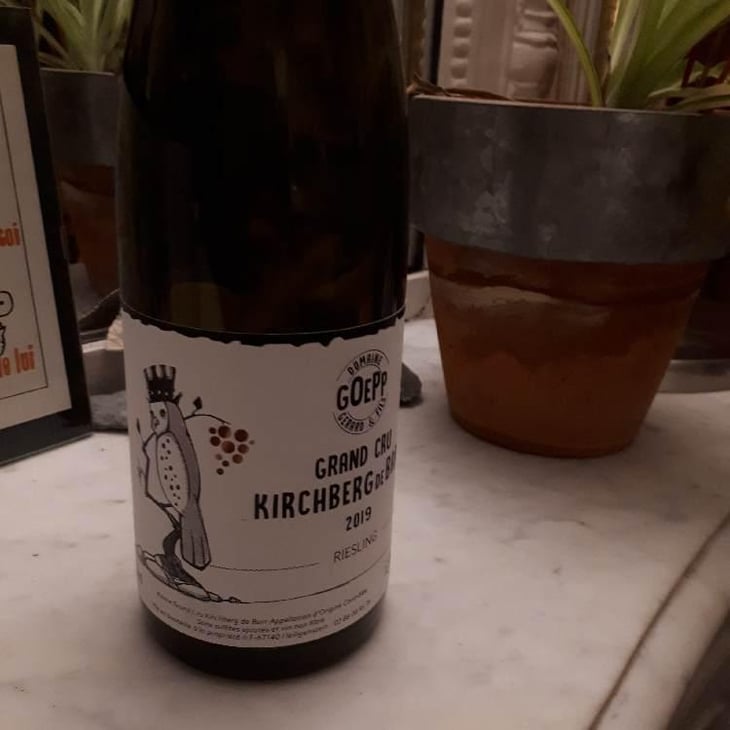 Riesling Grand Cru Kirchberg de Barr - Goepp Gerard et Fils - Clément & Sylvain Goepp 