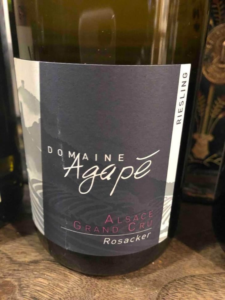 Grand Cru Rosacker - Agapé - Vincent SIpp 