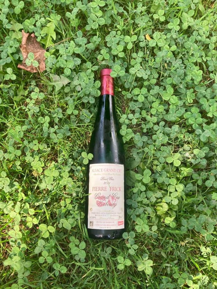 Grand Cru Vorbourg Riesling - Domaine Pierre Frick - Jean-Pierre, Chantal et Thomas Frick 