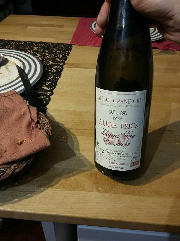 Grand Cru Vorbourg Riesling - Domaine Pierre Frick - Jean-Pierre, Chantal et Thomas Frick 