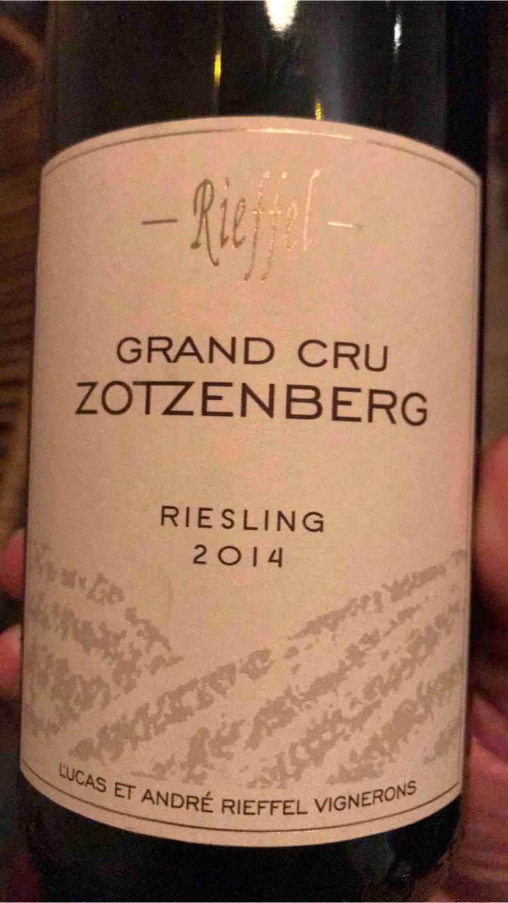 Grand Cru Zotzenberg - Lucas & André Rieffel - Lucas Rieffel 