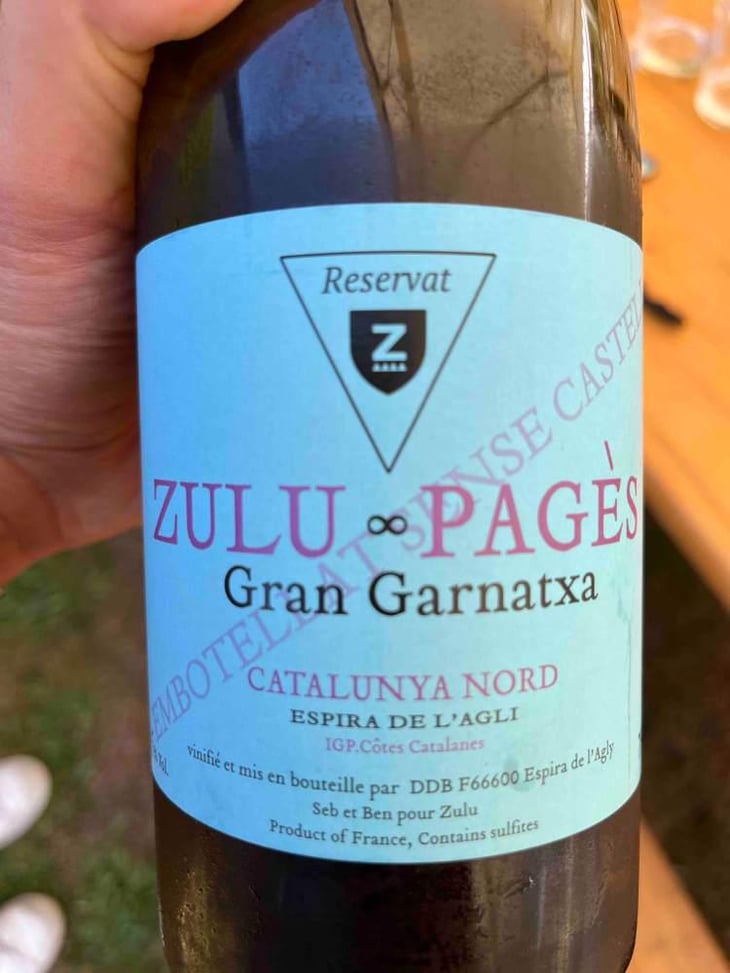 Gran Garnatxa - La Recerca / Zulu Wine - Jessica Albero & Laurent Pujol 