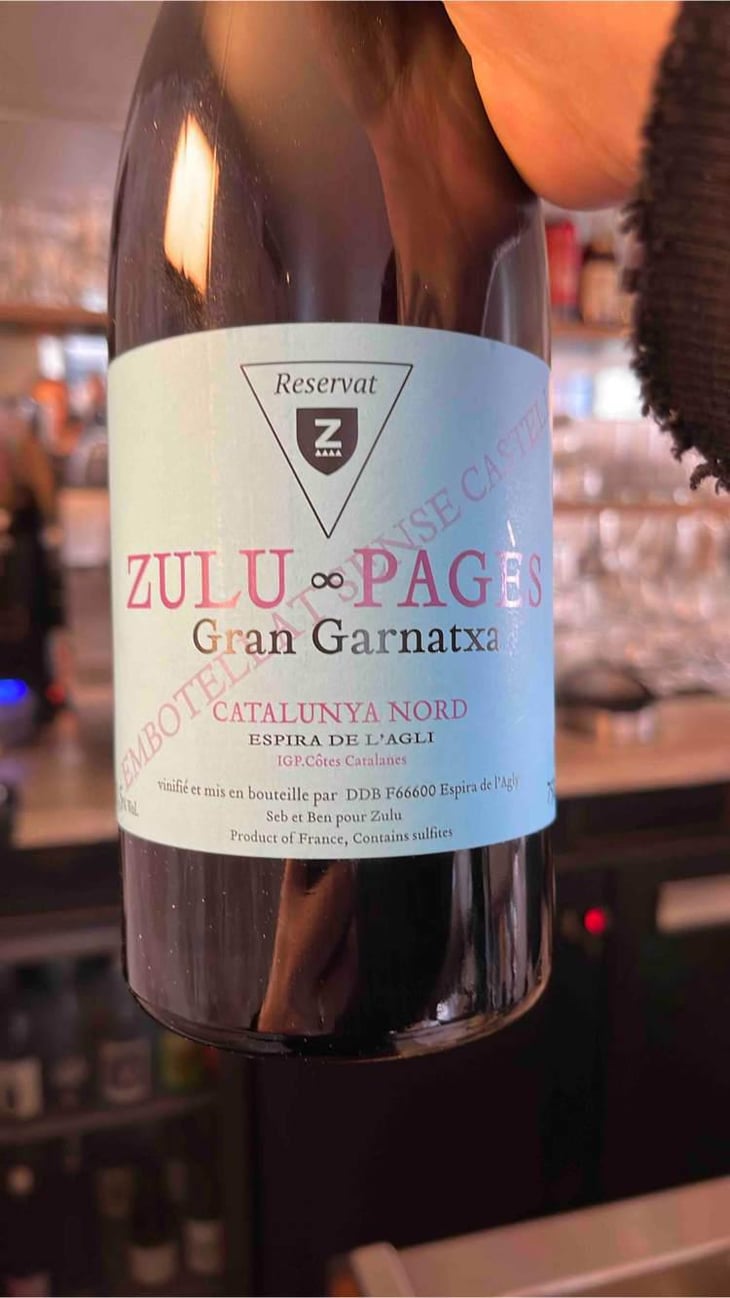 Gran Garnatxa - La Recerca / Zulu Wine - Jessica Albero & Laurent Pujol 