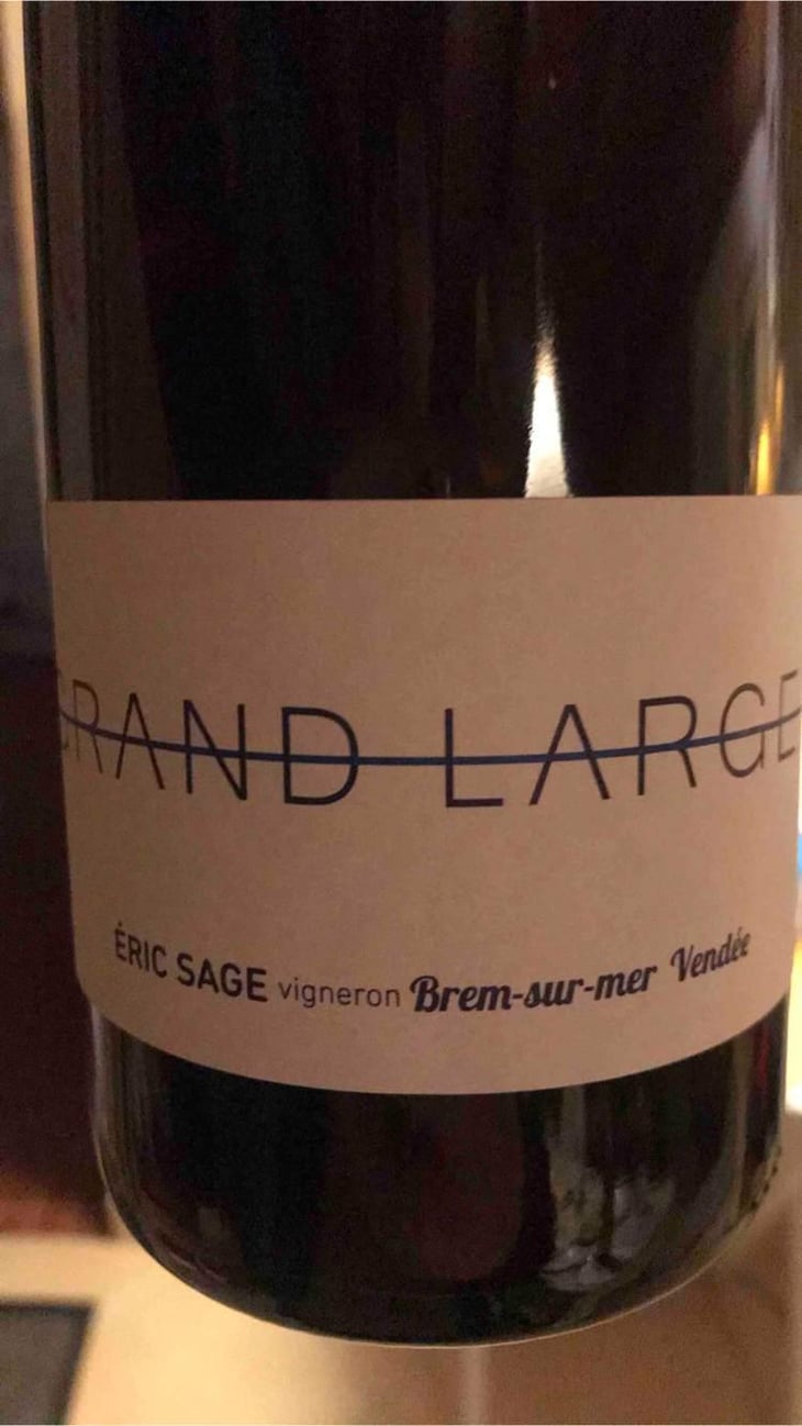 Grand Large (rouge) - Domaine Éric Sage - Éric Sage 