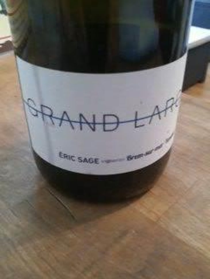 Grand Large (rouge) - Domaine Éric Sage - Éric Sage 