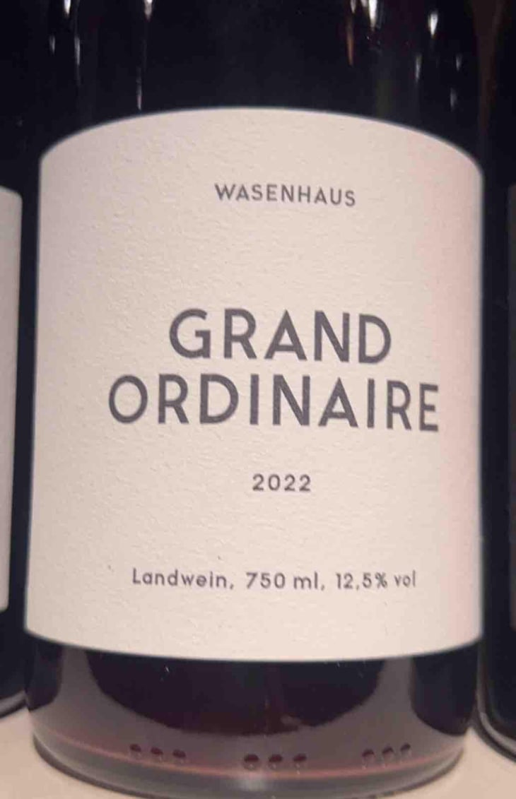 Grand ordinaire - Wasenhaus - Christoph Wolber & Alexander Götze -2022