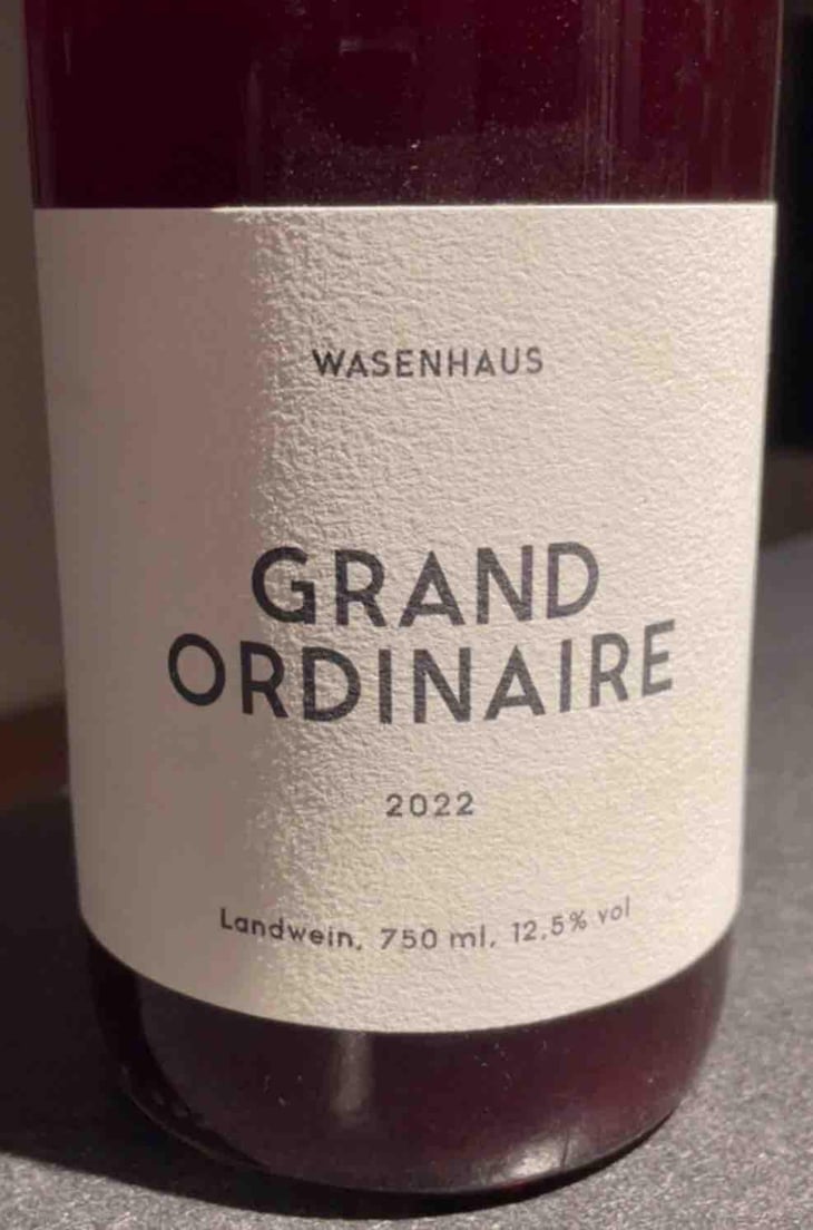 Grand ordinaire - Wasenhaus - Christoph Wolber & Alexander Götze -2022