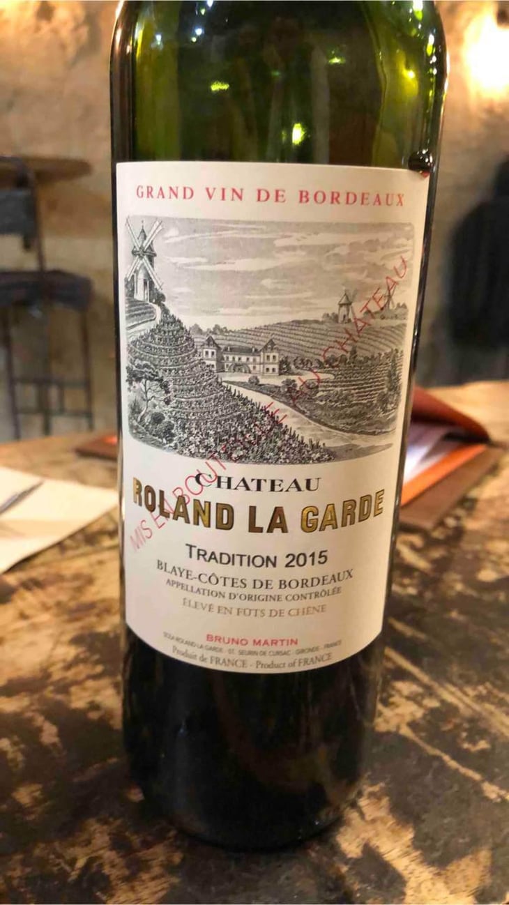 Grand Vin De Bordeaux - Chateau Roland La Garde - Chateau Sainte Luce Bellevue - Bruno Martin 