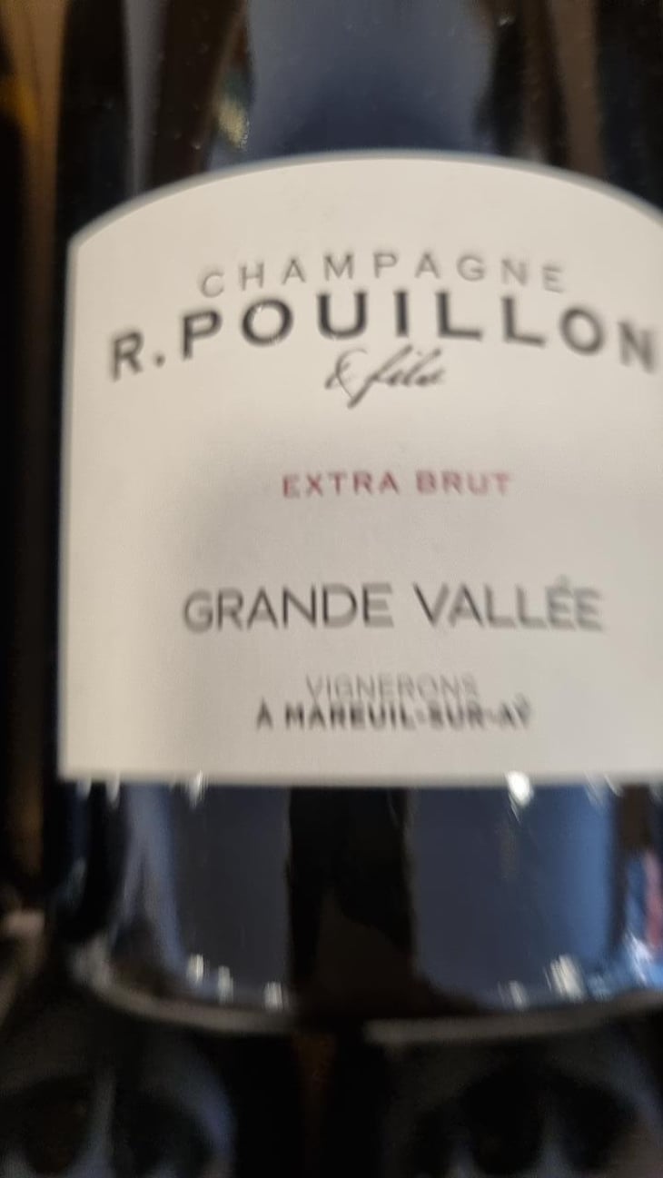 Grande Vallée - Champagne R. Pouillon & Fils - Fabrice Pouillon 