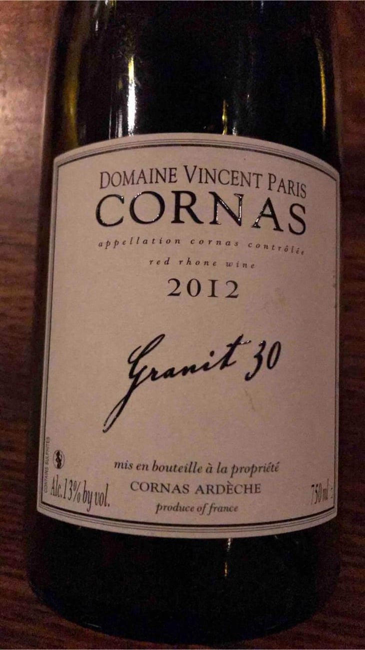 Granit 30 - Vincent Paris - Vincent Paris 