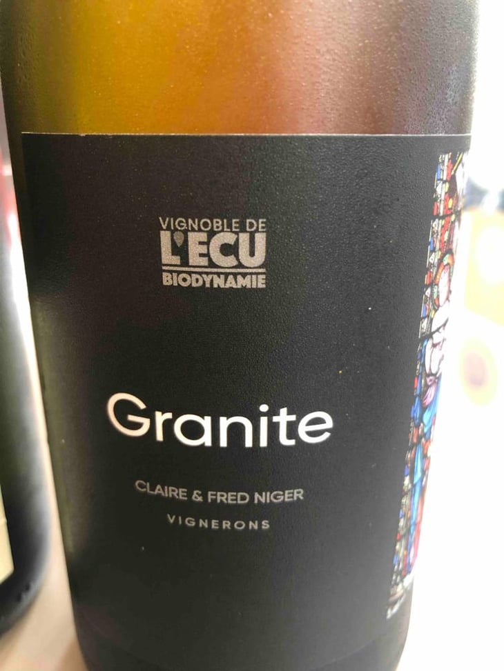 Granite (New Label 2022) - Domaine de L'Ecu - Claire & Fred NIGER 
