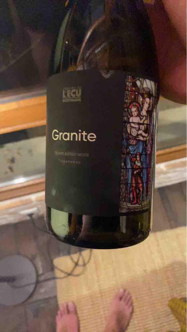 Granite (New Label 2022) - Domaine de L'Ecu - Claire & Fred NIGER 