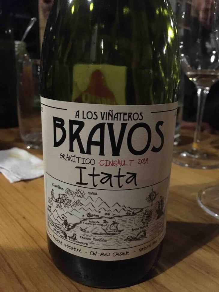 Granitico Cinsault - A Los Viñateros Bravos / Onda Brava - Leonardo Erazo 