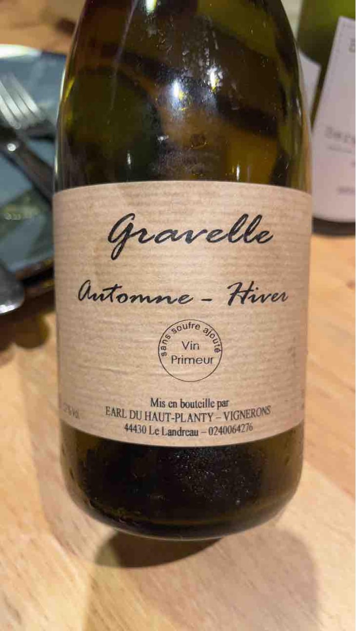 Gravelle - Le Haut Planty - Alain & Christian Couillaud 
