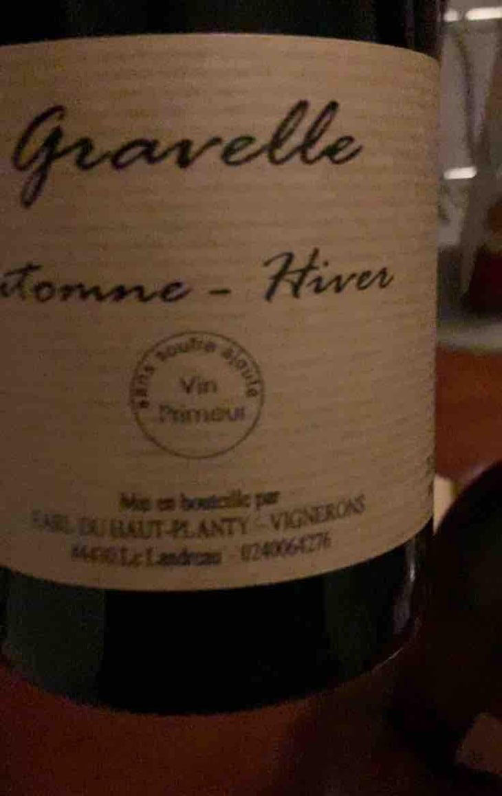 Gravelle - Le Haut Planty - Alain & Christian Couillaud 