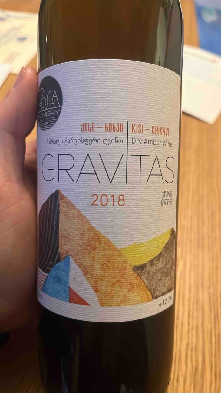 Gravitas - Rosha winery - Sandro Jandieri -2018