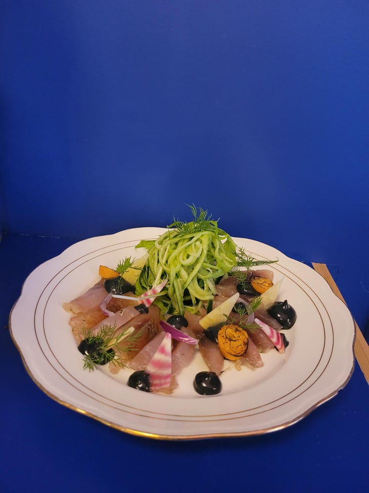 Gravlax De Mulet - Croûton - 621573