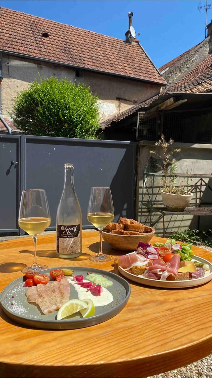 Gravlax De Truite De Bourgogne Bio / Assiette De Fromage Et Charcuterie - Les Pinardiers - 650309