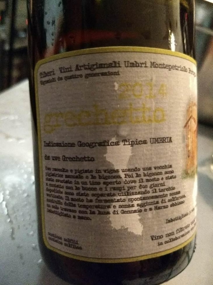 Grechetto - Tiberi Vini Artigianali - Cesare, Piero & Federico Tiberi 