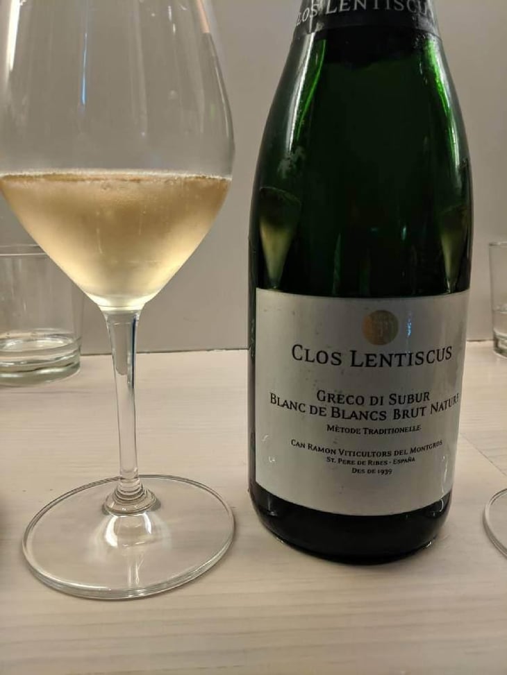 Greco di Subur Blanc de Blancs Brut Nature - Clos Lentiscus - Manel Aviñó 
