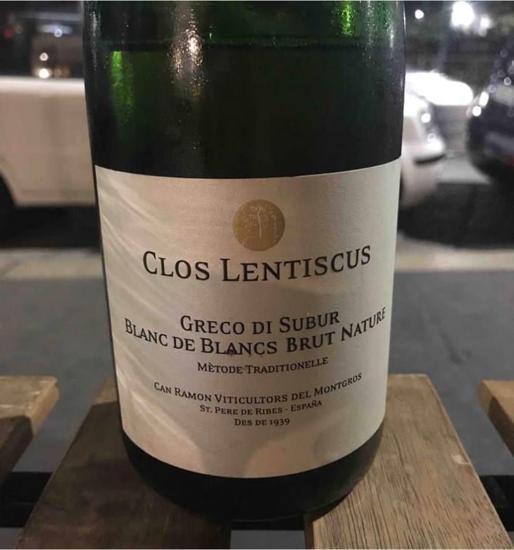 Greco di Subur Blanc de Blancs Brut Nature - Clos Lentiscus - Manel Aviñó 