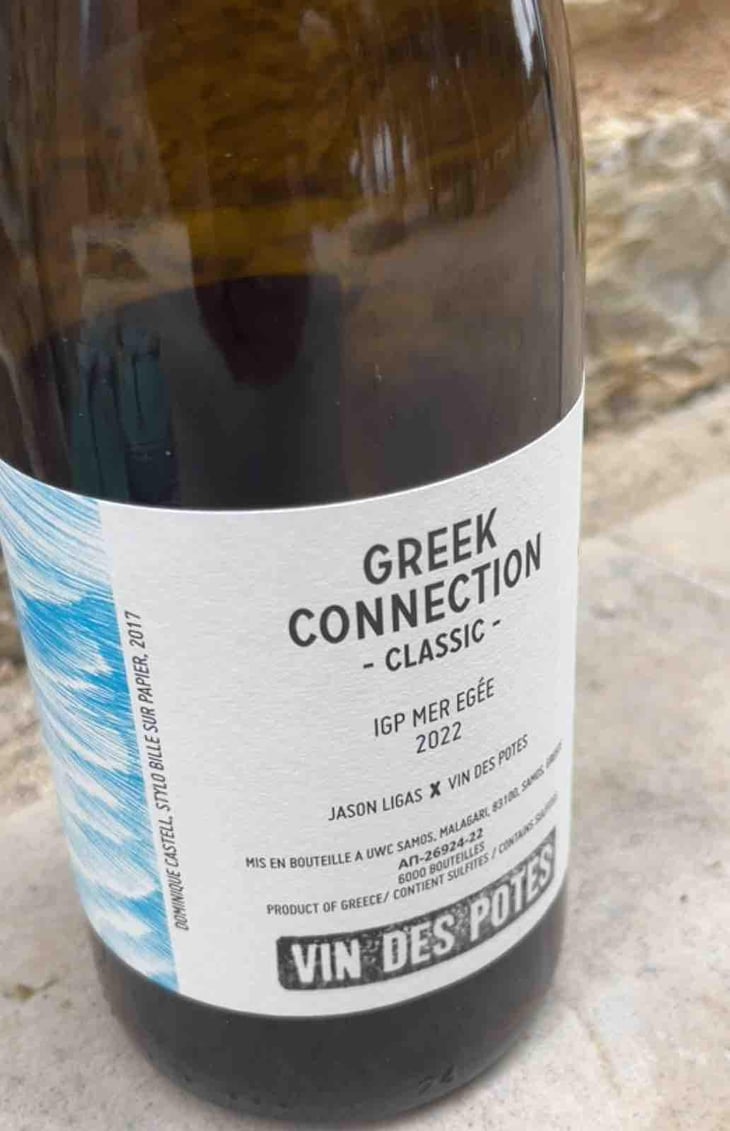 Greek Connection Classic X Jason Ligas - Vin des Potes - Basile Passe 