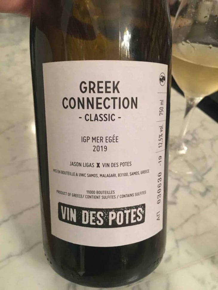 Greek Connection Classic X Jason Ligas - Vin des Potes - Basile Passe 