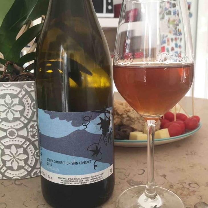 Greek Connection Skin Contact X Jason Ligas - Vin des Potes - Basile Passe 