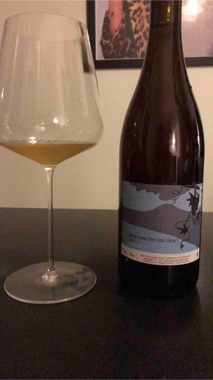 Greek Connection Skin Contact X Jason Ligas - Vin des Potes - Basile Passe 