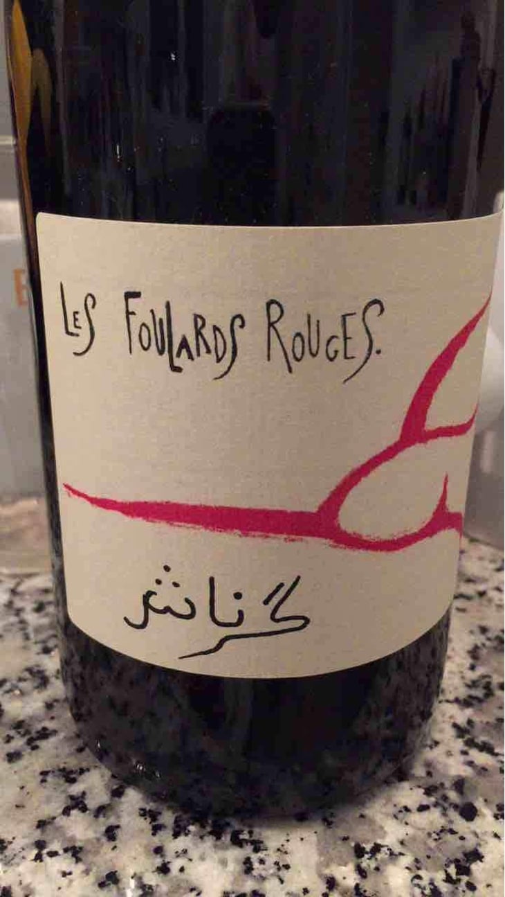 Grenache - أسود - Les Foulards Rouges - Jean-Francois Nicq 