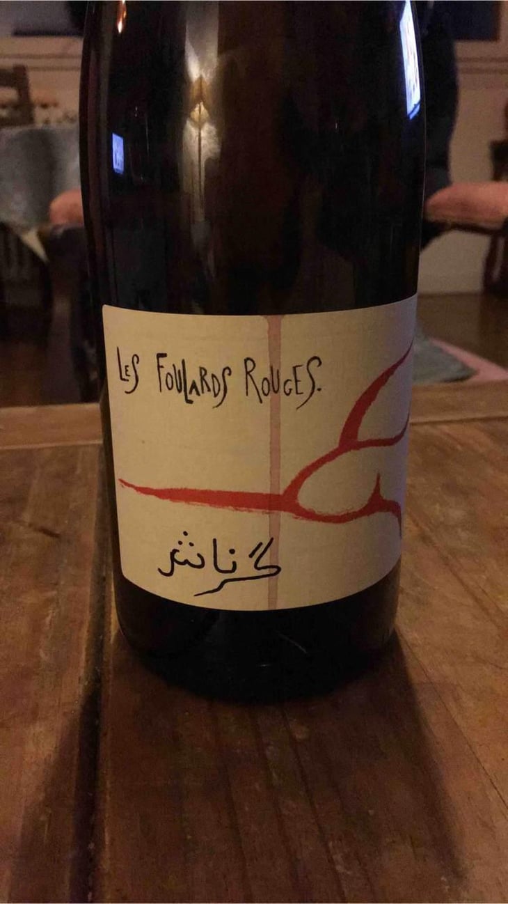 Grenache - أسود - Les Foulards Rouges - Jean-Francois Nicq 