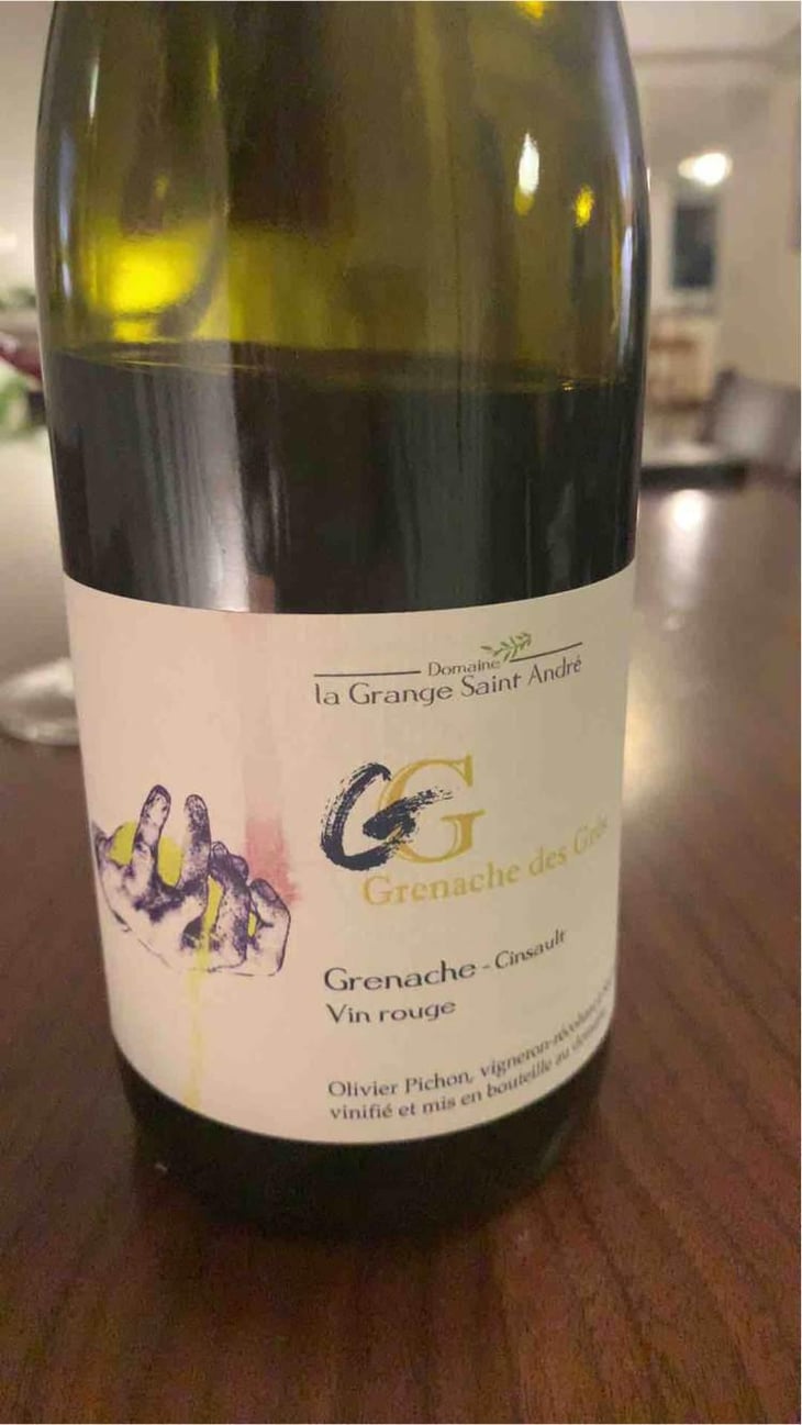 Grenache des grès - La Grange Saint André - Olivier Pichon -2019