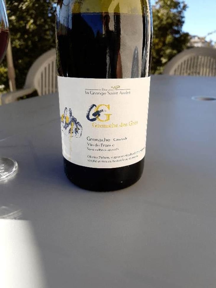 Grenache des grès - La Grange Saint André - Olivier Pichon -2019