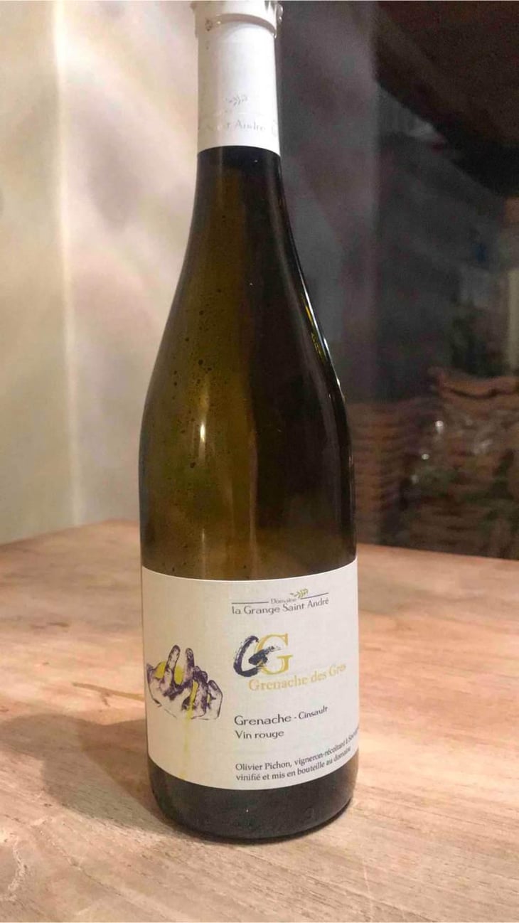 Grenache des grès - La Grange Saint André - Olivier Pichon -2019