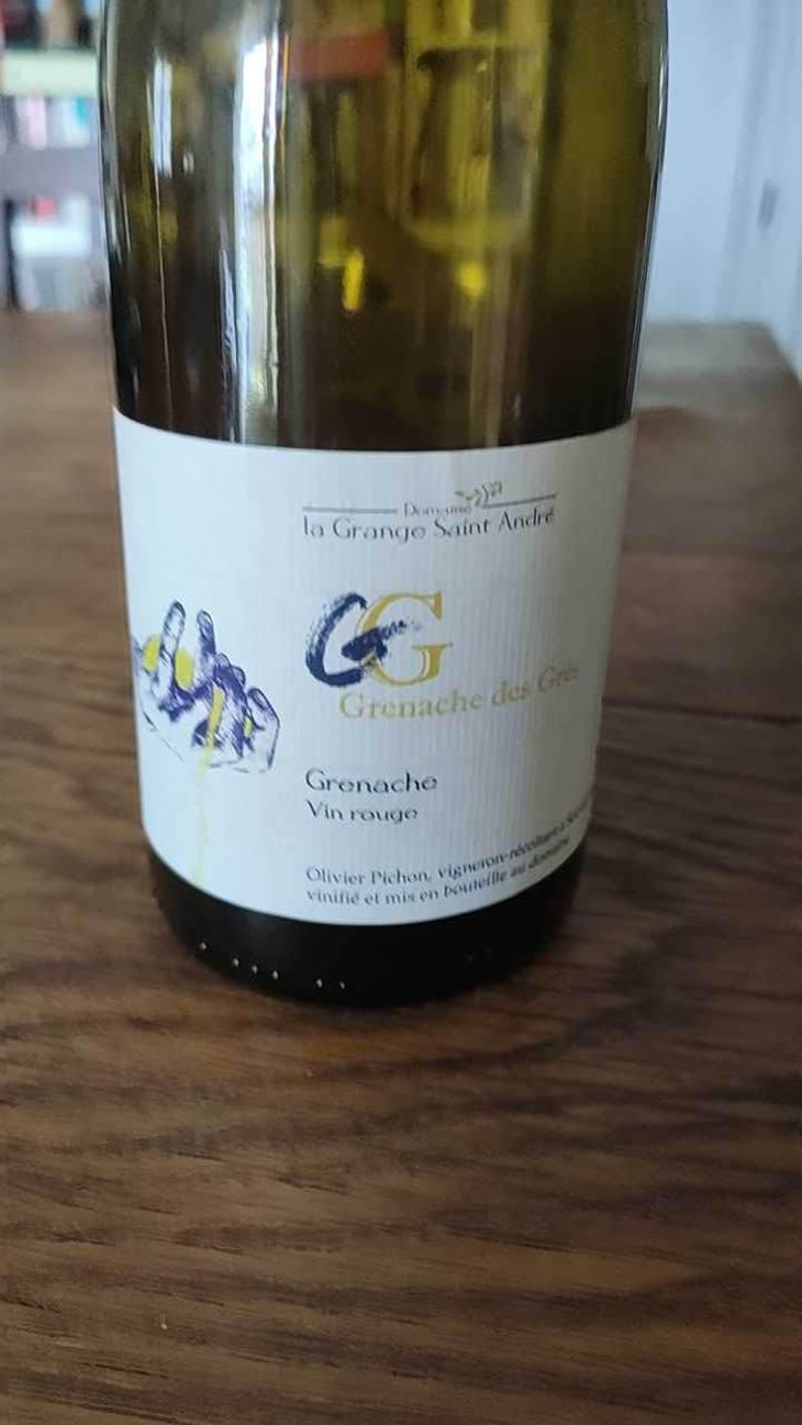 Grenache des grès - La Grange Saint André - Olivier Pichon -2019