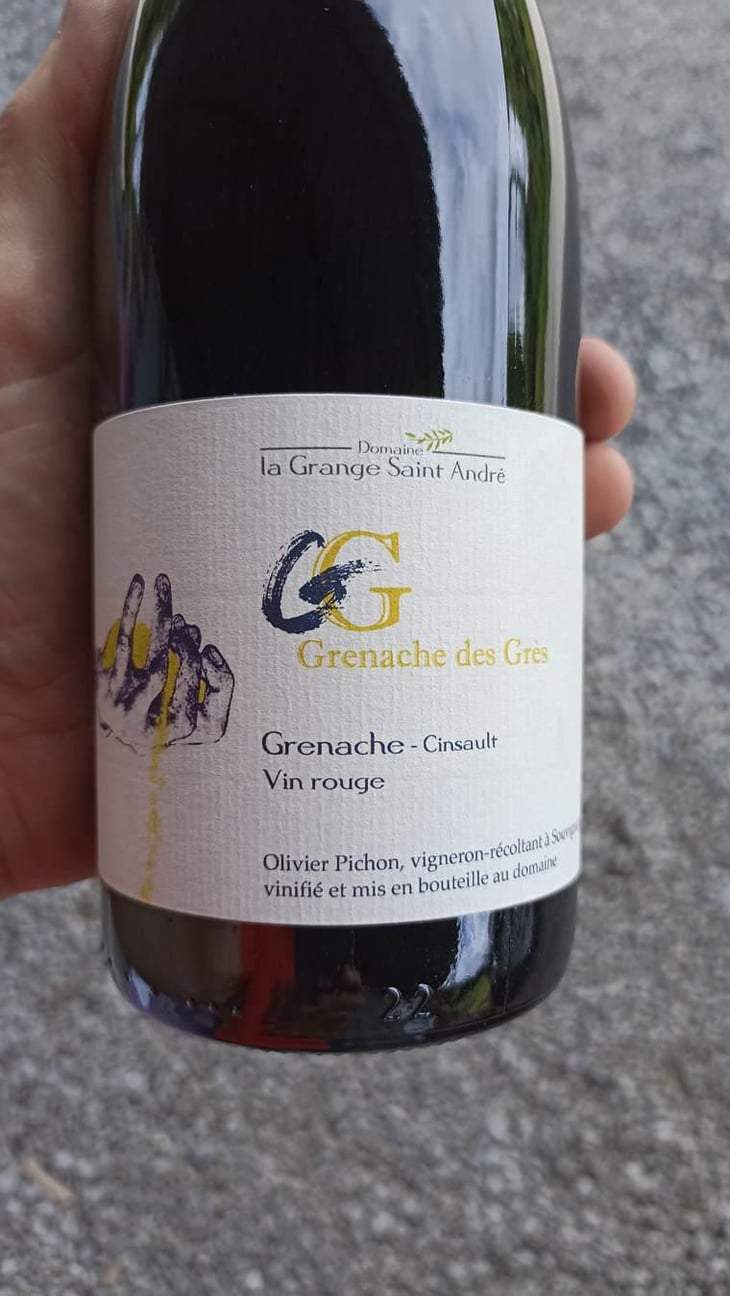 Grenache des grès - La Grange Saint André - Olivier Pichon -2019