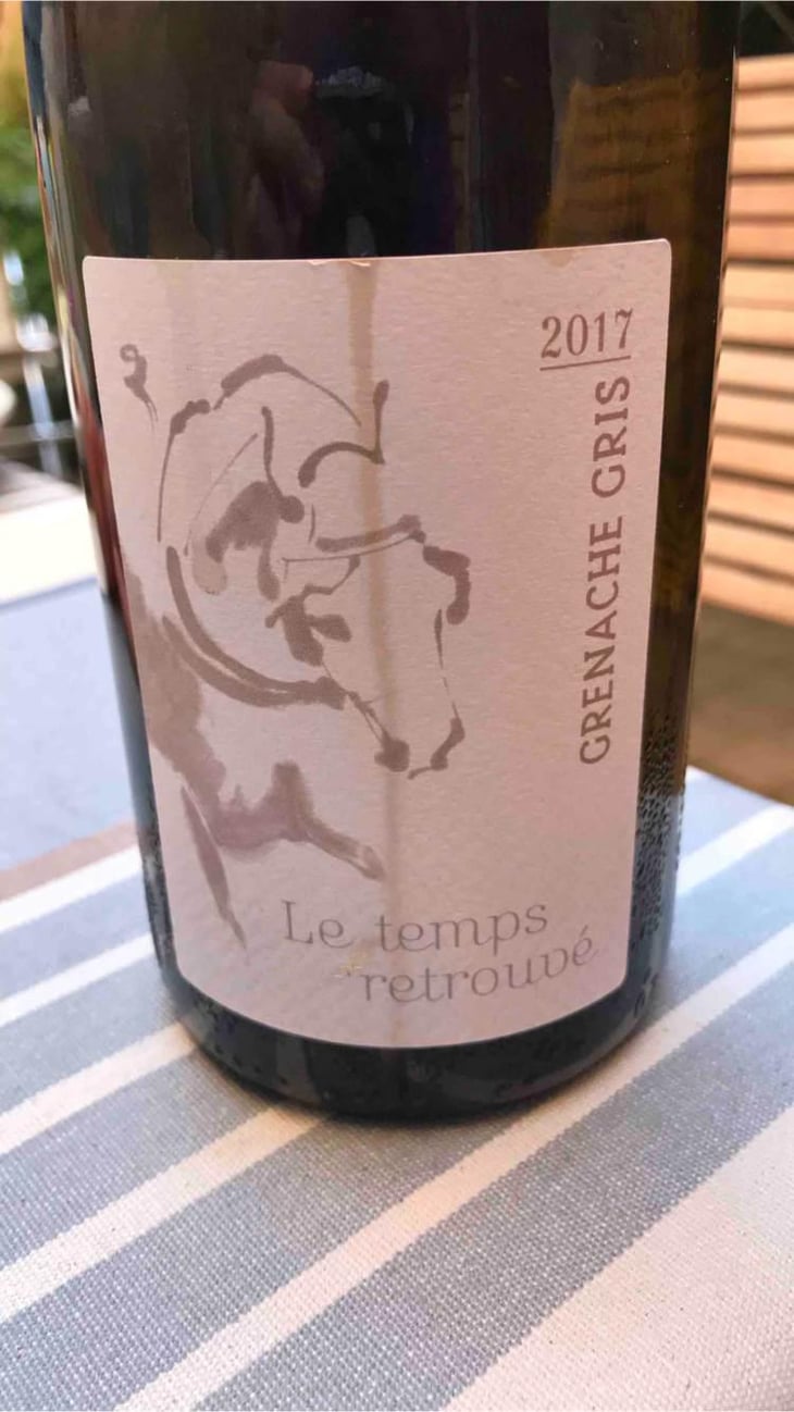 Grenache Gris - Le Temps Retrouvé - Michaël Georget 