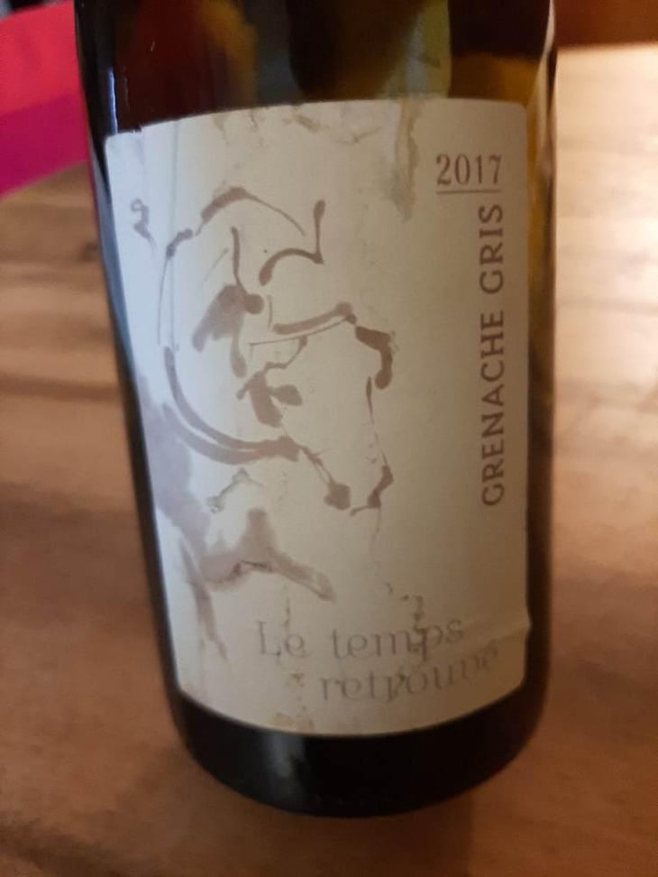 Grenache Gris - Le Temps Retrouvé - Michaël Georget 