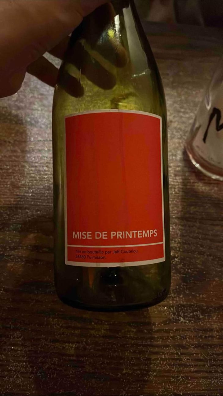 Grenache Mise De Printemps - Mas Coutelou - Jean-François Coutelou 