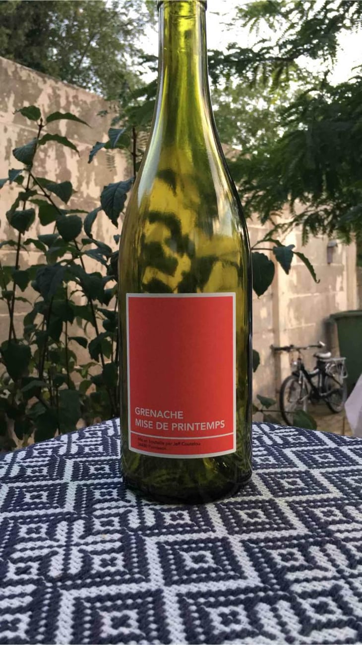 Grenache Mise De Printemps - Mas Coutelou - Jean-François Coutelou 